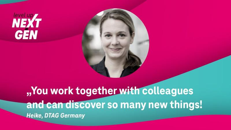 Heike from DTAG Germany